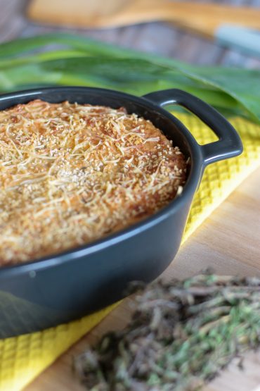 Parmentier à la viande à base de patate douce